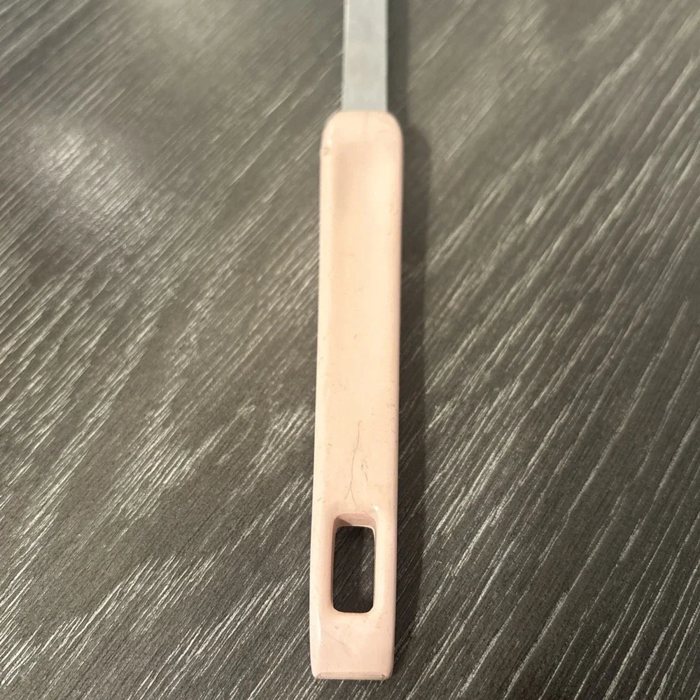 Black Handle Stainless Angled Spatula USA‎ MCM Vtg Sharpcutter by Royal